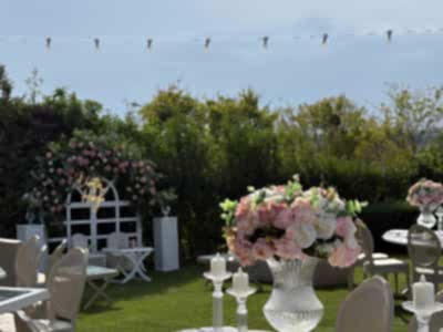 Bahçede Nişan Organizasyonu