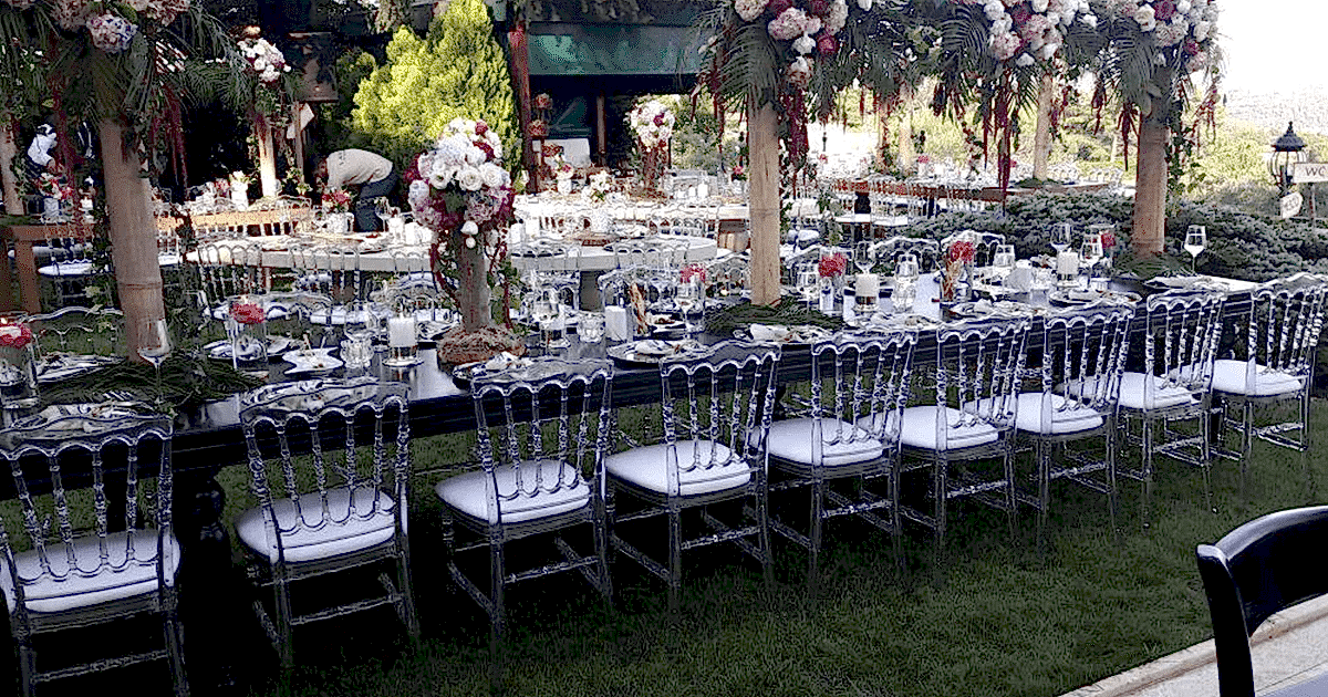 Bahçede Düğün Organizasyonu