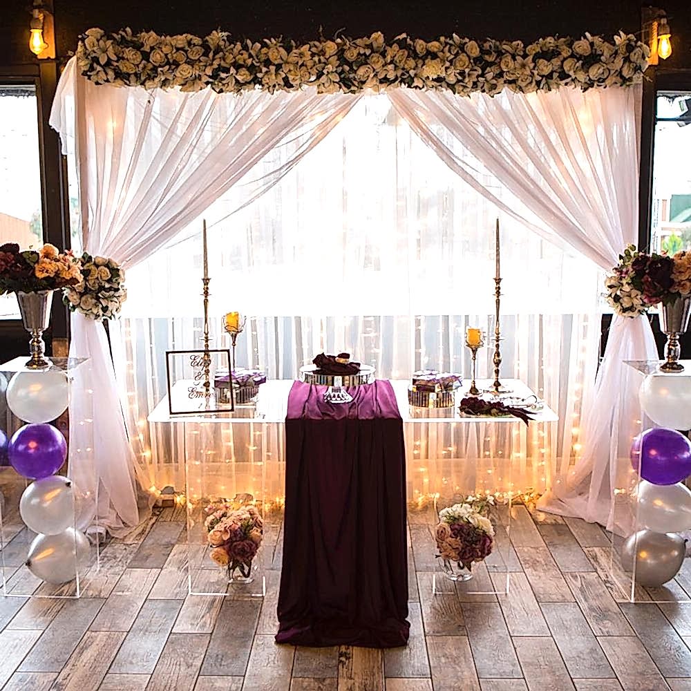 Evde Nişan Masası Dekoru