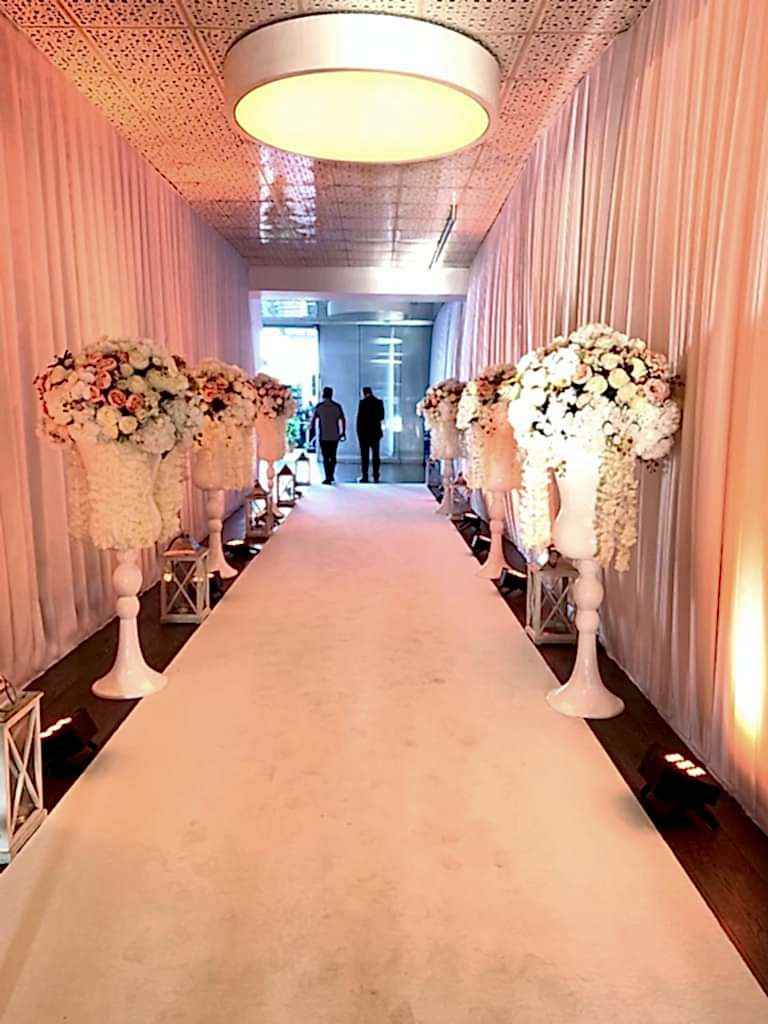 Portaxe Nişan Organizasyonu Giriş Süslemesi